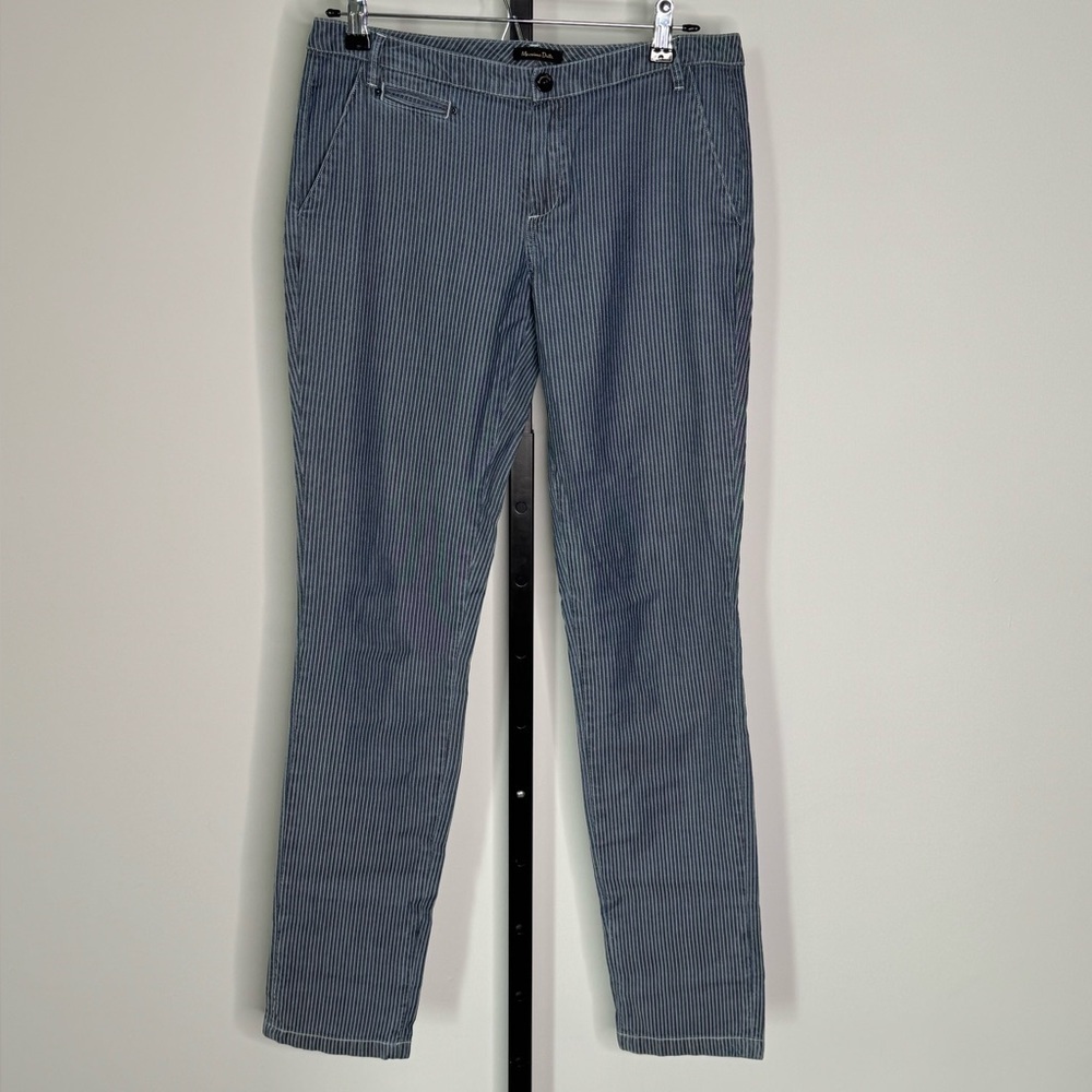 Massimo Dutti Blue Skinny Pants